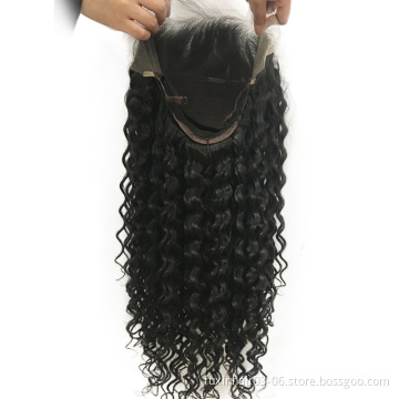 180% 13 By 6  30 Inch Water Wave Glueless Hd Lace Frontal Transparent Wig Cuticle Aligned Virgin Hair WaterWave Lace Wigs